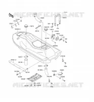 COQUE pour Kawasaki JET SKI 900 ZXI
