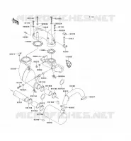 &Eacute;CHAPPEMENT pour Kawasaki JET SKI 900 ZXI
