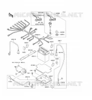 &Eacute;QUIPEMENT ELECTRIQUE pour Kawasaki JET SKI 900 ZXI