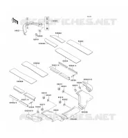 MOUSSES pour Kawasaki JET SKI 900 ZXI