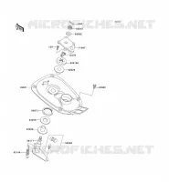 POIGNEE POLE pour Kawasaki JET SKI 900 ZXI