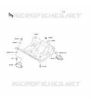 SUPPORT MOTEUR pour Kawasaki JET SKI 900 ZXI