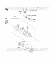 VILEBREQUIN/PISTON pour Kawasaki JET SKI 900 ZXI