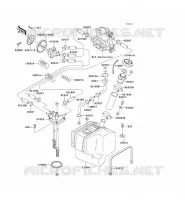 RESERVOIR CARBURANT pour Kawasaki JET SKI SC