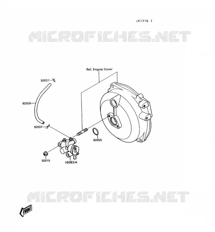 POMPE A HUILE Kawasaki JET SKI 300 1991 JET SKI 300SX  JS300-A5