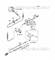 CABLES pour Kawasaki JET SKI 300
