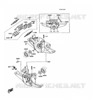 CARTER MOTEUR(S) pour Kawasaki JET SKI 300