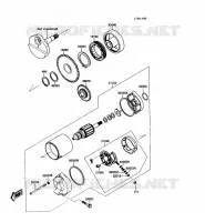 D&Eacute;MARREUR pour Kawasaki JET SKI 300