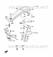 POIGNEE POLE pour Kawasaki JET SKI 300