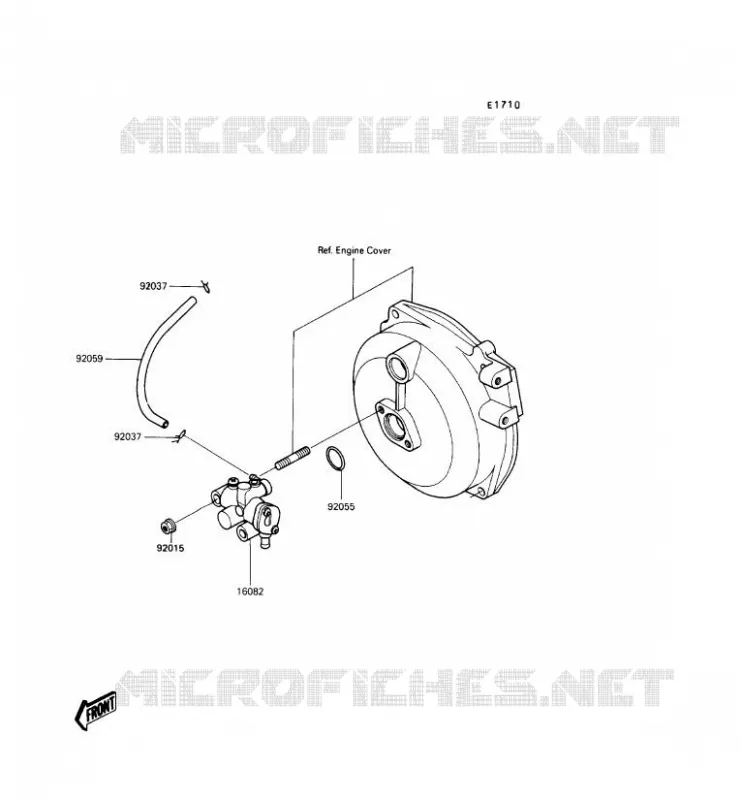 POMPE A HUILE Kawasaki JET SKI 300 1990 JET SKI 300  JS300-B5