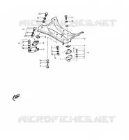 SUPPORT MOTEUR pour Kawasaki JET SKI 440