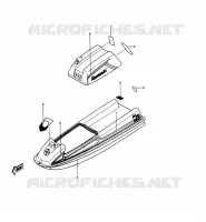 LABEL pour Kawasaki JET SKI 550