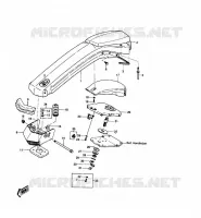 POIGNEE POLE pour Kawasaki JET SKI 550