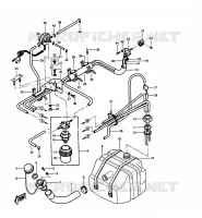 RESERVOIR CARBURANT pour Kawasaki JET SKI 550