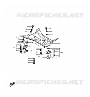 SUPPORT MOTEUR pour Kawasaki JET SKI 550