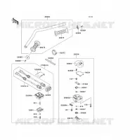 GUIDON pour Kawasaki JET SKI 550SX