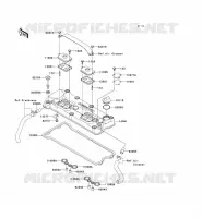 COUVRE CULASSE pour Kawasaki JET SKI STX-12F