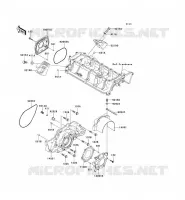 COUVERCLES MOTEUR pour Kawasaki JET SKI STX-12F