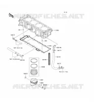 CYLINDRE/PISTON pour Kawasaki JET SKI STX-12F