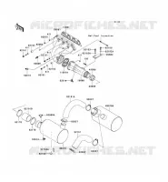 &Eacute;CHAPPEMENT pour Kawasaki JET SKI STX-12F