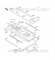 MOUSSES pour Kawasaki JET SKI STX-12F