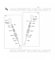 SOUPAPE pour Kawasaki JET SKI STX-12F