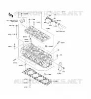CULASSE pour Kawasaki JET SKI STX-12F
