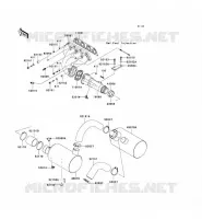 &Eacute;CHAPPEMENT pour Kawasaki JET SKI STX-12F
