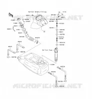 RESERVOIR CARBURANT pour Kawasaki JET SKI STX-12F