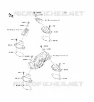 SUPPORT MOTEUR pour Kawasaki JET SKI STX-12F