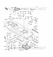 COQUE pour Kawasaki JET SKI STX-15F