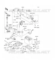 &Eacute;QUIPEMENT ELECTRIQUE pour Kawasaki JET SKI STX-15F