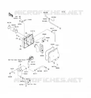 SILENCIEUX ADMISSION pour Kawasaki JET SKI STX-15F