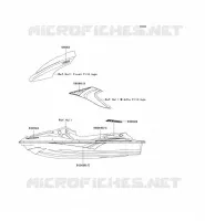 STICKER pour Kawasaki JET SKI STX-15F