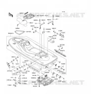 COQUE pour Kawasaki JET SKI STX-15F