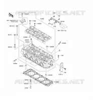 CULASSE pour Kawasaki JET SKI STX-15F