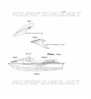STICKER pour Kawasaki JET SKI STX-15F