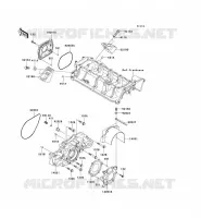 COUVERCLES MOTEUR pour Kawasaki JET SKI STX-15F