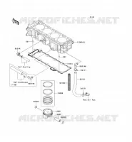 CYLINDRE/PISTON pour Kawasaki JET SKI STX-15F