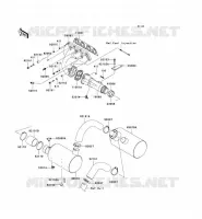 &Eacute;CHAPPEMENT pour Kawasaki JET SKI STX-15F