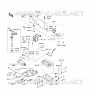 &Eacute;QUIPEMENT ELECTRIQUE pour Kawasaki JET SKI STX-15F
