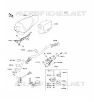 GUIDON pour Kawasaki JET SKI STX-15F