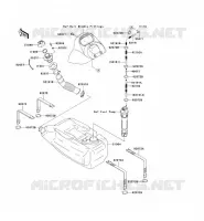 RESERVOIR CARBURANT pour Kawasaki JET SKI STX-15F