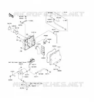 SILENCIEUX ADMISSION pour Kawasaki JET SKI STX-15F