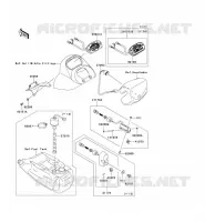 COMPTEURS pour Kawasaki JET SKI STX-15F