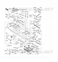 COQUE pour Kawasaki JET SKI STX-15F