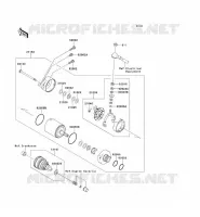D&Eacute;MARREUR pour Kawasaki JET SKI STX-15F