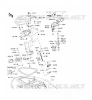 PIECE COQUE AV pour Kawasaki JET SKI STX-15F