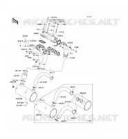 &Eacute;CHAPPEMENT pour Kawasaki JET SKI ULTRA 250X