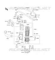 INTER COOLER pour Kawasaki JET SKI ULTRA 250X